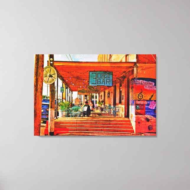 Impressão Em Tela Galveston (Frente)