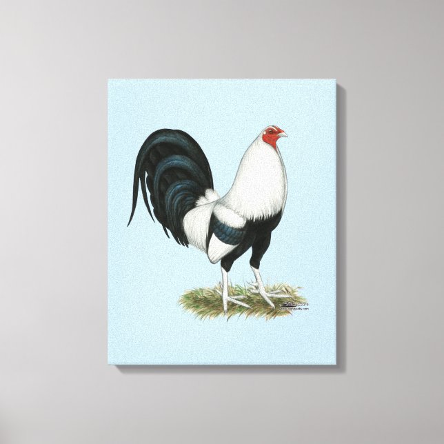 Impressão Em Tela Gamecock prateado (Frente)
