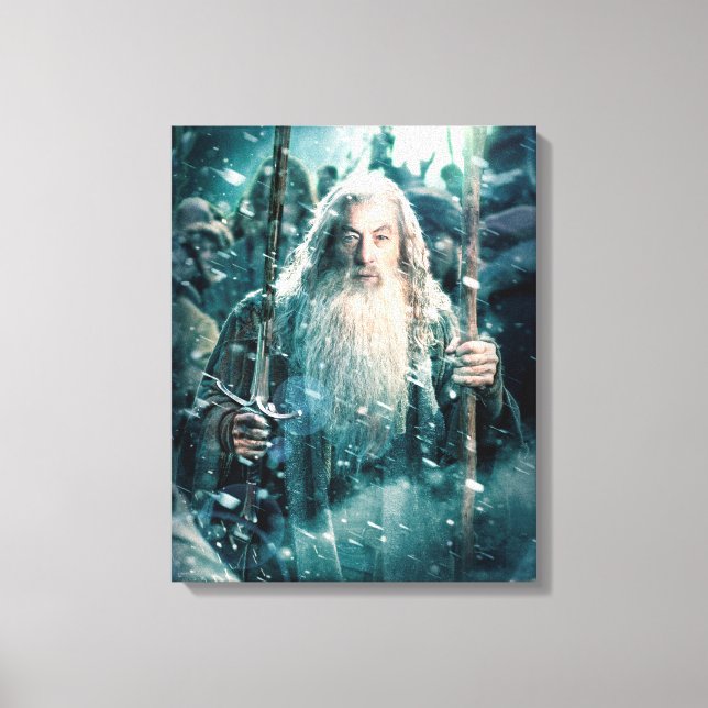 Impressão Em Tela Gandalf A Cinza (Frente)