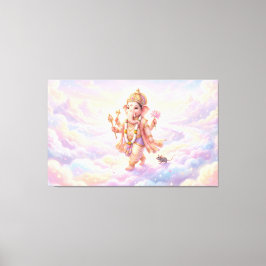 Impressão Em Tela Ganesha