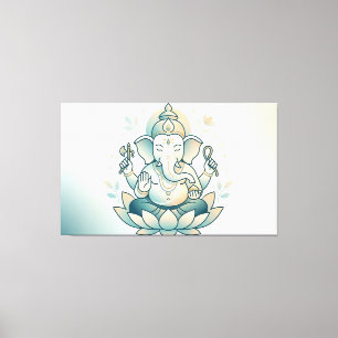 Impressão Em Tela Ganesha