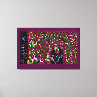 Impressão Em Tela Garden