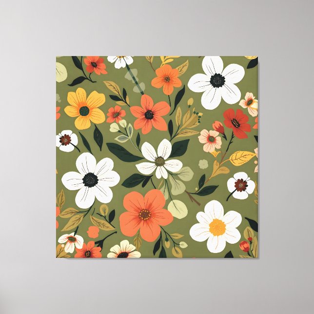 Impressão Em Tela Garden Stroll (Frente)