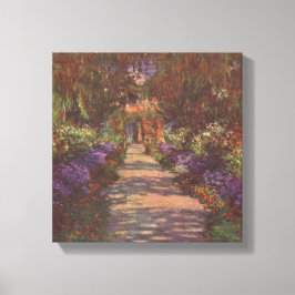 Impressão Em Tela Garden Way - Claude Monet - c1902