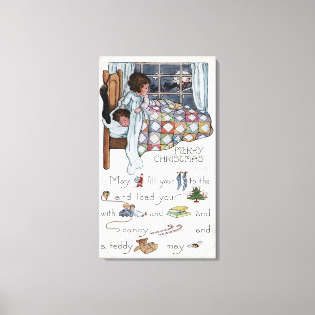 Impressão Em Tela Garota Awaken Espia Papais noeis e Leigh (Frente)