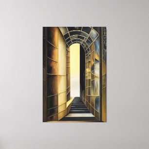 Impressão Em Tela Gateway to the Unknown