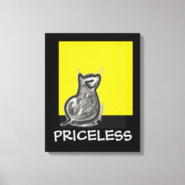 Impressão Em Tela Gatinho (Frente)