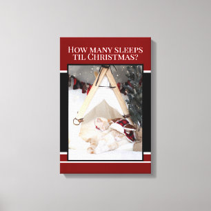 Impressão Em Tela Gatinhos Bonitos Quantos Dormem Até O Natal