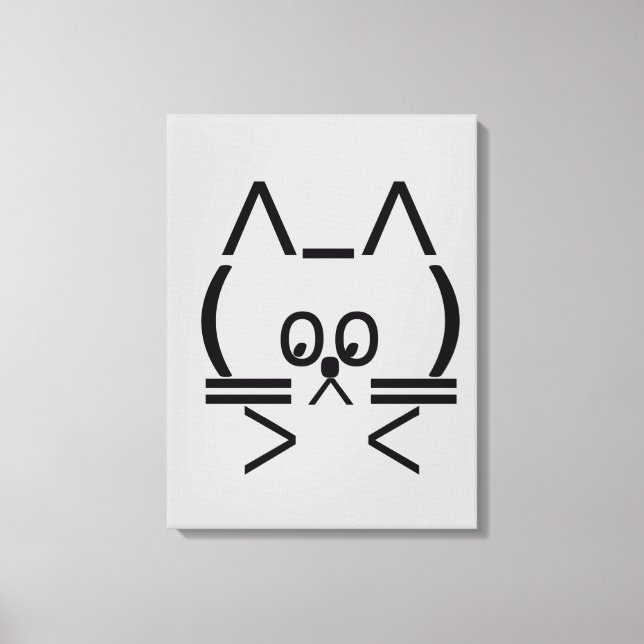 Impressão Em Tela Gato ASCII (Frente)
