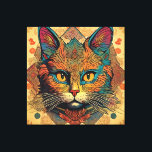 Impressão Em Tela Gato de estilo Vintage Pop Art Louis Wain<br><div class="desc">Gato de estilo Vintage Pop Art Louis Wain</div>