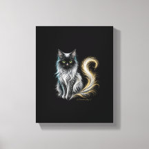 Gato Preto Velvet Moonlight Silver Mane