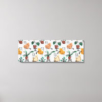 Gatos e flores para desenho de linhagens