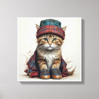 Gatos em Disguise Escocesa - gatos-tartã encantado