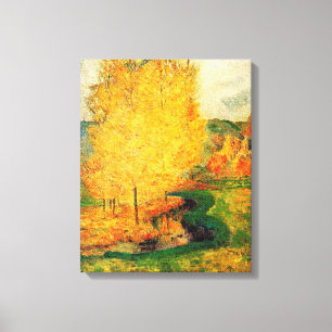 Impressão Em Tela Gauguin - Pelo Stream, Outono,