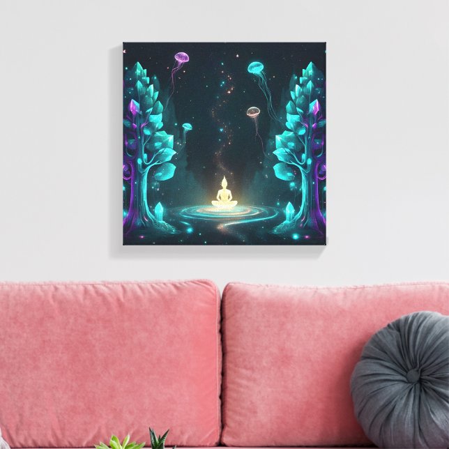 Impressão Em Tela Gautam Budh (Insitu(Sala de estar))