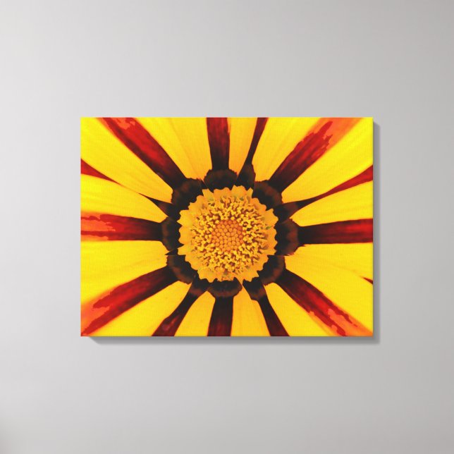 Impressão Em Tela Gazania (Frente)