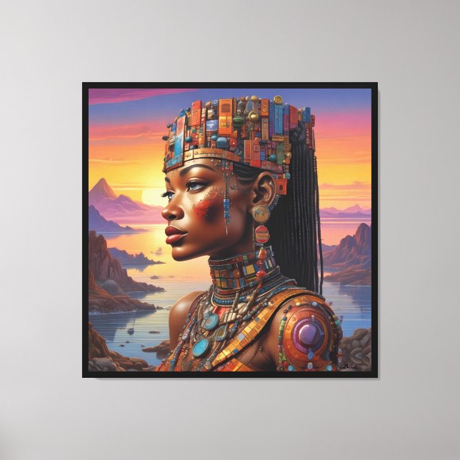 Impressão Em Tela Gaze de Cleopatra (Frente)