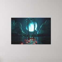 Impressão Em Tela Gazebo (Night)