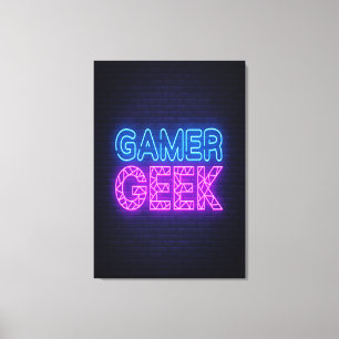 Impressão Em Tela Geek para jogadores