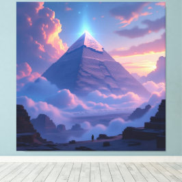 Impressão Em Tela Geheimnisse der Pyramiden – Zeitlose Monumente des