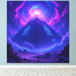 Impressão Em Tela Geheimnisse der Pyramiden – Zeitlose Monumente des