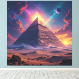 Impressão Em Tela Geheimnisse der Pyramiden – Zeitlose Monumente des