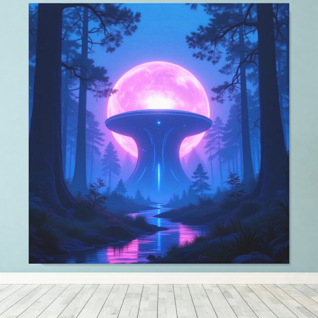 Impressão Em Tela Geheimnisvoller Erdkern  Das Herz unseres Planeten (Insitu(piso de madeira))