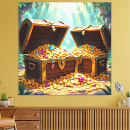 Impressão Em Tela Geisterschiff der Piraten  