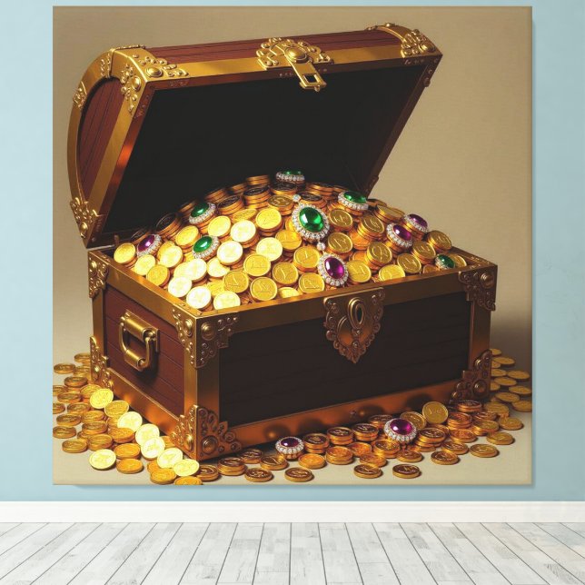 Impressão Em Tela Geisterschiff der Piraten   (Insitu(piso de madeira))