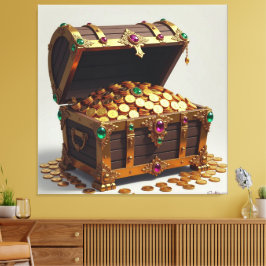 Impressão Em Tela Geisterschiff der Piraten  