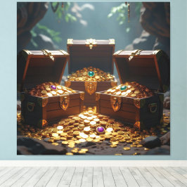 Impressão Em Tela Geisterschiff der Piraten  