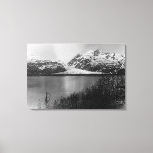 Impressão Em Tela Geleira de Davidson na fotografia de Alaska