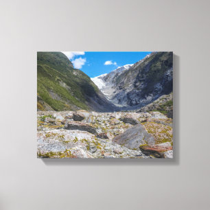 Impressão Em Tela Geleira de Franz Josef, Nova Zelândia