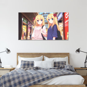 Impressão Em Tela Gêmeos