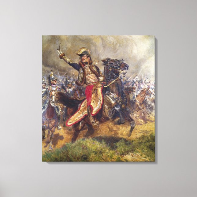 Impressão Em Tela General Antoine-Charles-Louis Lasalle 1912 (Frente)