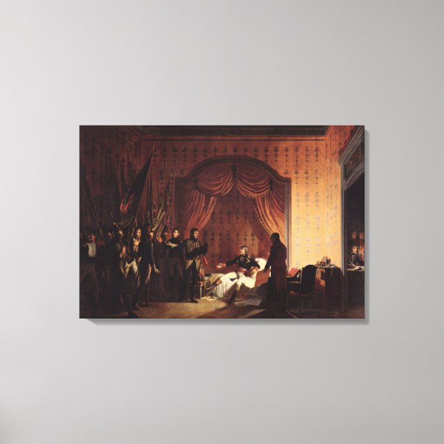 Impressão Em Tela General Bonaparte capturado Austro-Sardenha (Frente)