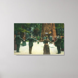 Impressão Em Tela General Fremont que mostra a circunferência da