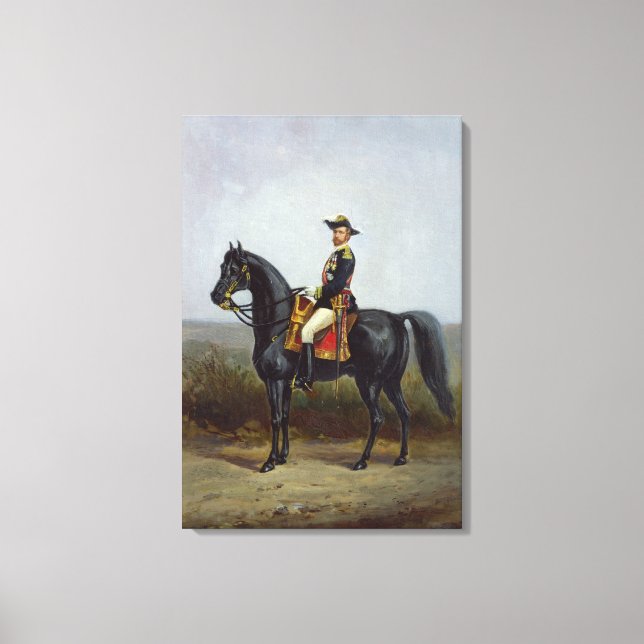 Impressão Em Tela General George Ernest Boulanger (Frente)