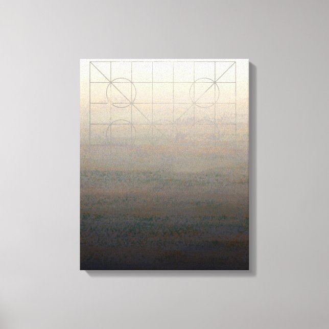 Impressão Em Tela Gênesis Dia 7: Restante (Frente)