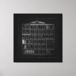 Impressão Em Tela Geometria Nº 46 com Moldura