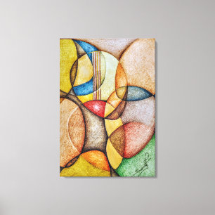 Impressão Em Tela Geometric Design 07