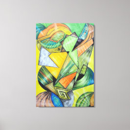 Impressão Em Tela Geometric Design 33