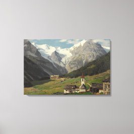 Impressão Em Tela Georg Macco Traffic Am Ortler