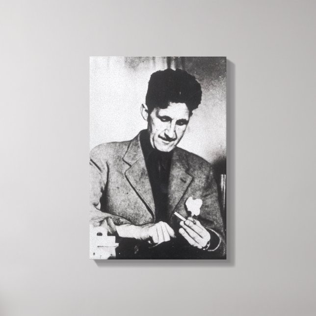 Impressão Em Tela George Orwell (Frente)