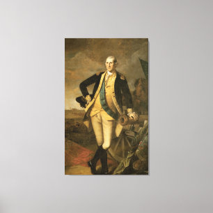 Impressão Em Tela George Washington em Princeton, 1779