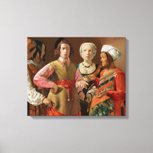 Impressão Em Tela Georges de la Tour - A Cartomante