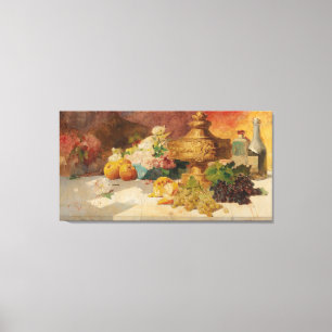 Impressão Em Tela Georges Jeannin Large Ainda Life com Fruta