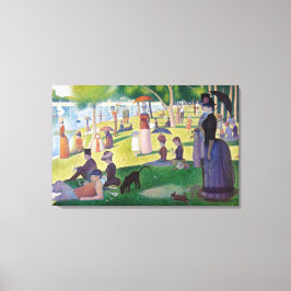 Impressão Em Tela Georges Seurat - Domingo em La Grande Jatte