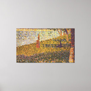 Impressão Em Tela Georges Seurat's Women by the Water (1886)