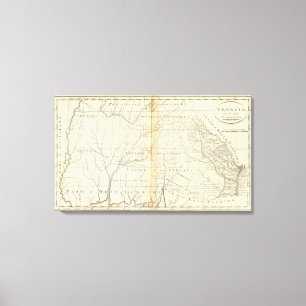 Impressão Em Tela Geórgia 10